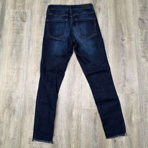 Express Super Stretch High Rise Skinny Legging Jean Size 0 - Picture 6 of 8